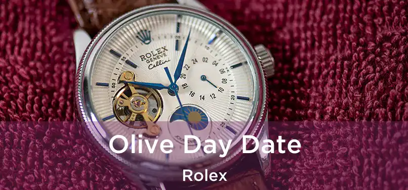  Olive Day Date Rolex
